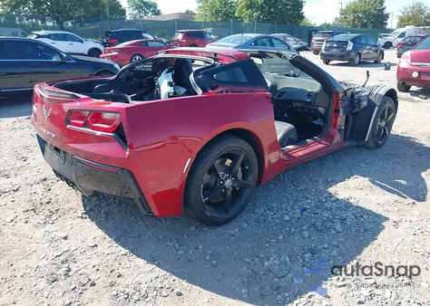 2014 Chevrolet Corvette z USA, uszkodzony, nr VIN 1G1YB2D73E5115954
